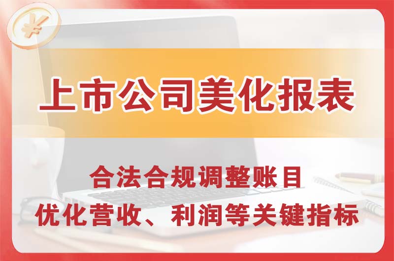 威海上市公司美化报表